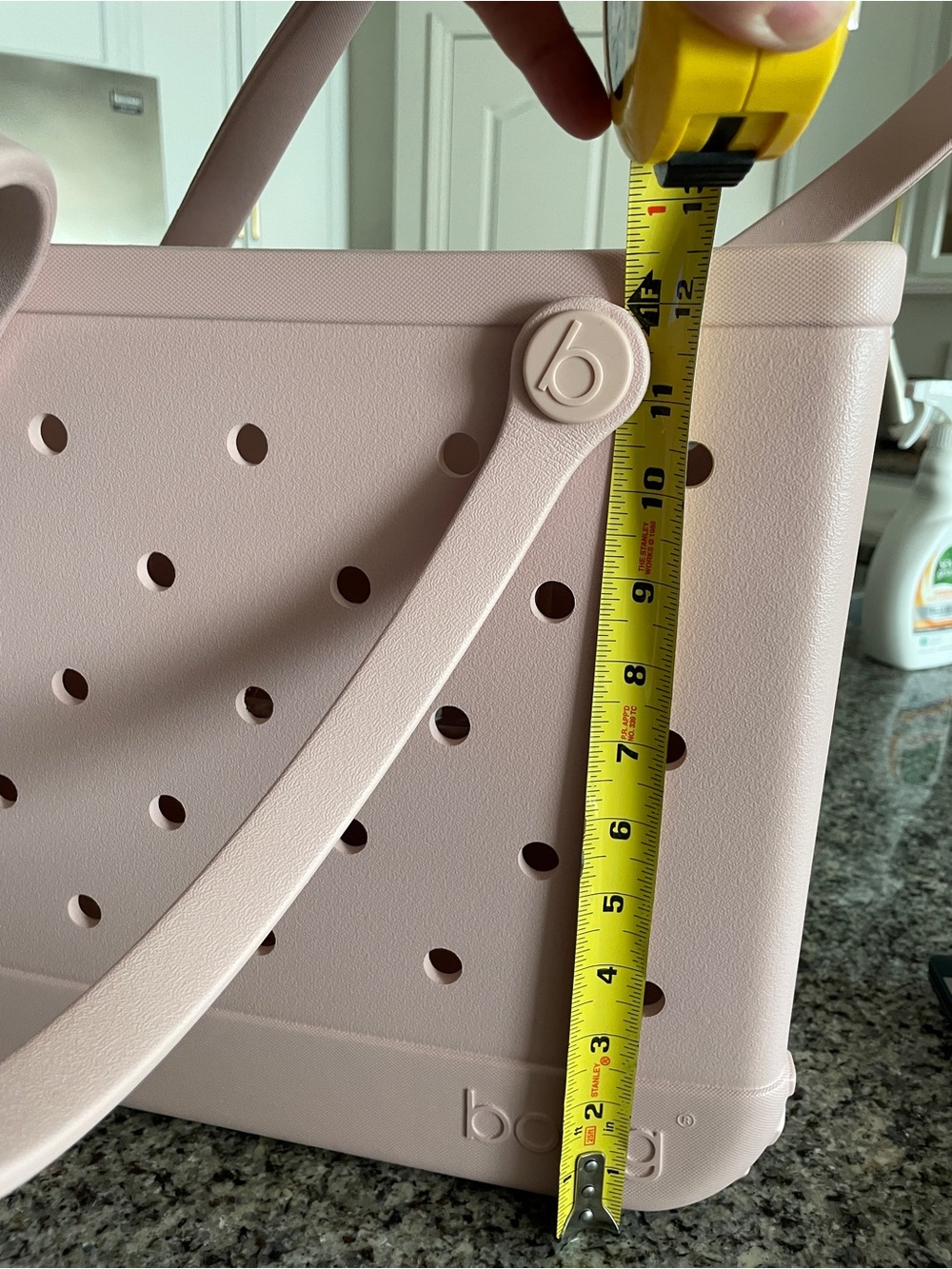 BOGG BAG Pink Perforated Tote - Picture 2 of 6